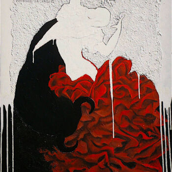 Peinture intitulée "EL TORO" par Livia Alessandrini, Œuvre d'art originale