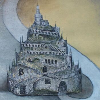 Painting titled "ARCHEOLOGIA DELL'AN…" by Livia Alessandrini, Original Artwork
