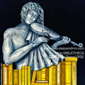 Malerei mit dem Titel "ORFEO (série "Bibli…" von Livia Alessandrini, Original-Kunstwerk