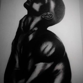 Tekening getiteld "afrikka" door Lívia Mendes, Origineel Kunstwerk, Grafiet