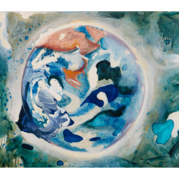 Pintura titulada "Mundo" por Livia Mund, Obra de arte original, Oleo