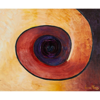 Painting titled "Espiral" by Livia Mund, Original Artwork, Acrylic