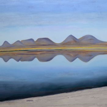 Pintura titulada "Laguna Sejar" por Livia Mund, Obra de arte original, Oleo