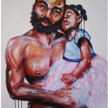 Painting titled "All lives matter" by Livia Ramos, Original Artwork, Acrylic