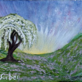 绘画 标题为“solo-tree.jpg” 由Suzanne Surber, 原创艺术品