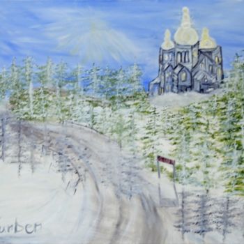 绘画 标题为“russian-winter.jpg” 由Suzanne Surber, 原创艺术品