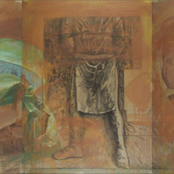 Painting titled "Archaeology 3 (trip…" by Liviu Epuras, Original Artwork