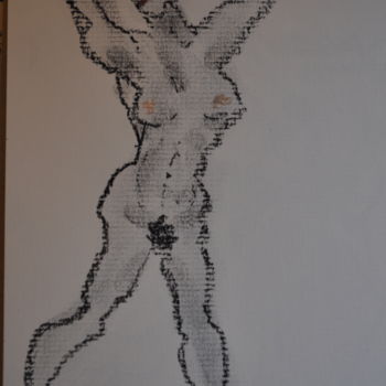 Рисунок под названием "nude-pastel-1.jpg" - _ Livour, Подлинное произведение искусства, Пастель