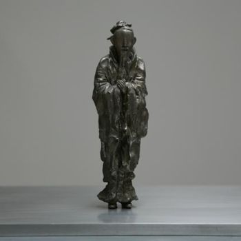 雕塑 标题为“行者•孔子” 由象群 李, 原创艺术品