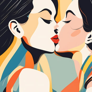 "Summer Splash #85" başlıklı Baskıresim Liza Landberg tarafından, Orijinal sanat, Dijital baskı