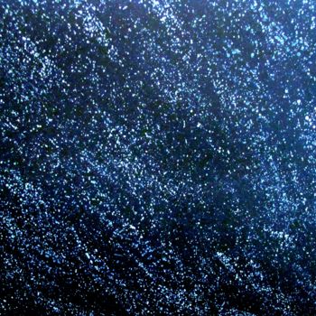 Painting titled "The Milky Way, abst…" by Liza Peninon, Original Artwork, Acrylic