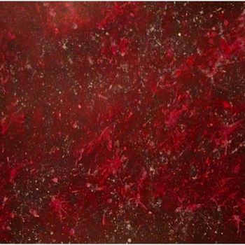 Картина под названием "Passion Nebula, abs…" - Liza Peninon, Подлинное произведение искусства, Акрил