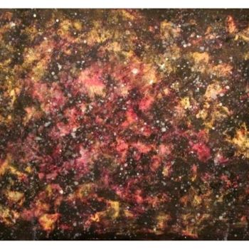 Malerei mit dem Titel "Supernovae, abstrac…" von Liza Peninon, Original-Kunstwerk, Acryl