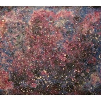 Malerei mit dem Titel "Cosmic Mystery, abs…" von Liza Peninon, Original-Kunstwerk, Acryl