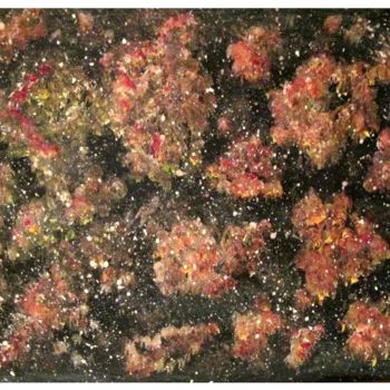 Pintura titulada "Galactic Clouds, ab…" por Liza Peninon, Obra de arte original, Acrílico
