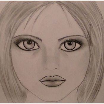 Drawing titled "I'll Be Your Angel,…" by Liza Peninon, Original Artwork, Pencil