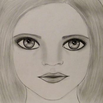 Drawing titled "Straight into Your…" by Liza Peninon, Original Artwork, Pencil