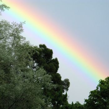 Photography titled "Rainbow ... photo" by Liza Peninon, Original Artwork