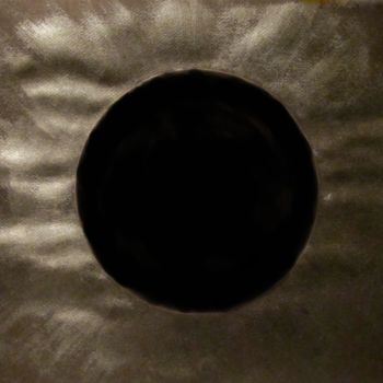 Peinture intitulée "Giant Black Hole, a…" par Liza Peninon, Œuvre d'art originale, Acrylique