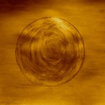 Peinture intitulée "La Galaxie de l'Aur…" par Liza Peninon, Œuvre d'art originale, Acrylique