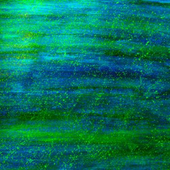 Pintura intitulada "Seaworld Nebula, ab…" por Liza Peninon, Obras de arte originais, Acrílico