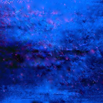 Peinture intitulée "Vide inter-stellair…" par Liza Peninon, Œuvre d'art originale, Acrylique
