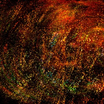 Pintura titulada "Stardust, abstract…" por Liza Peninon, Obra de arte original, Acrílico