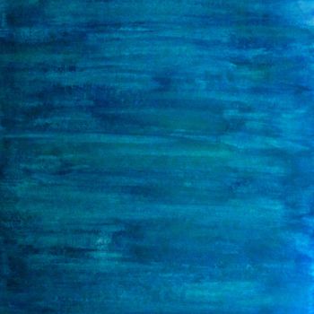 Painting titled "Between two Blues,…" by Liza Peninon, Original Artwork, Acrylic