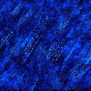 Painting titled "Lost in Blue, abstr…" by Liza Peninon, Original Artwork, Acrylic