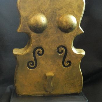 Skulptur mit dem Titel "Serenade - abstract…" von Liza Wheeler, Original-Kunstwerk, Stein