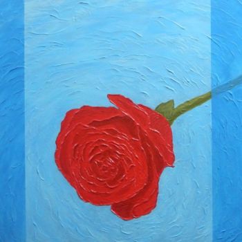 Painting titled "Forever Lovely - da…" by Liza Wheeler, Original Artwork, Acrylic