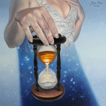 Картина под названием "Лиза Рэй - Бесконеч…" - Лиза Рэй, Подлинное произведение искусства, Масло