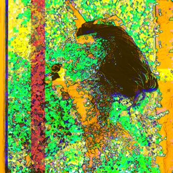Digital Arts titled "Broken Face" by Lizard'S Visuals, Original Artwork, Digital Painting