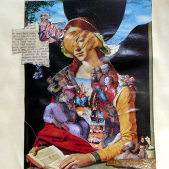 Pintura titulada "Le secret" por Lizsticks, Obra de arte original, Otro