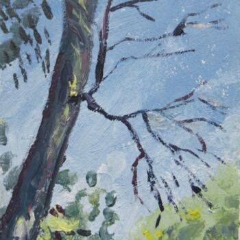 「Eucalyptus」というタイトルの絵画 Lledoによって, オリジナルのアートワーク, オイル