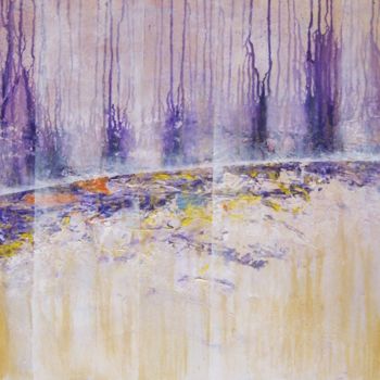 Pintura titulada "atmosfera abstract…" por Lluís Miró, Obra de arte original, Acrílico