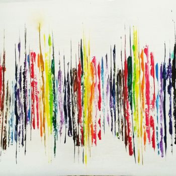 Pintura titulada "Iris" por Lluís Miró, Obra de arte original, Acrílico