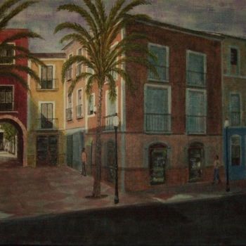 Malerei mit dem Titel "ASPE" von Paco Ibañez  Prieto, Original-Kunstwerk