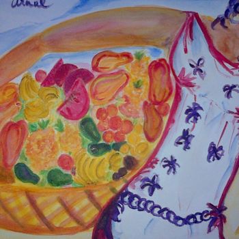 Pittura intitolato "tropical-20140908.j…" da Lm Arnal, Opera d'arte originale