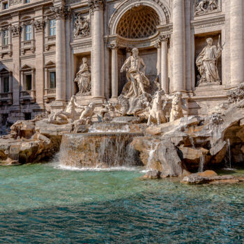 Fotografie mit dem Titel "Trevi Fountain" von Lm Walker, Original-Kunstwerk, Digitale Fotografie