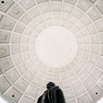 Fotografia zatytułowany „A Statue and a Dome” autorstwa Lm Walker, Oryginalna praca, Fotografia cyfrowa