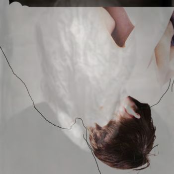 Digitale Kunst getiteld "derrière toi" door Ln Le Cheviller, Origineel Kunstwerk, Digitaal Schilderwerk