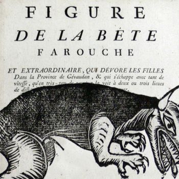 Artes digitais intitulada "figure de la bête" por Ln Le Cheviller, Obras de arte originais, Colagens