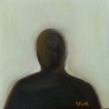 Malerei mit dem Titel "Figures 4" von Vuk, Original-Kunstwerk, Öl