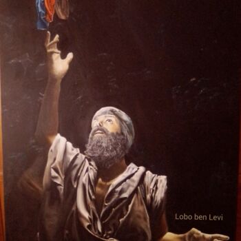 Peinture intitulée "Navi Yirmiyahoo" par Lobo Ben Levi, Œuvre d'art originale, Huile