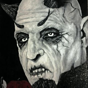 Malarstwo zatytułowany „Satanas” autorstwa Lobo, Oryginalna praca, Inny