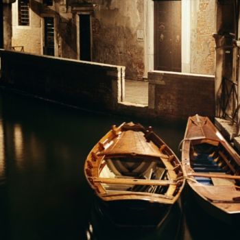 Photographie intitulée "Venice at night - R…" par Loeber-Bottero, Œuvre d'art originale