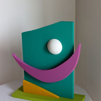 Sculpture intitulée "SCULTURA 2" par Loi Di Campi, Œuvre d'art originale, Bois