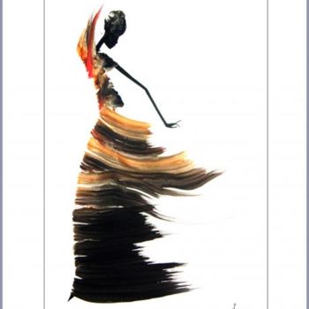 Pintura intitulada "Mannequine" por Lokesh G, Obras de arte originais, Óleo