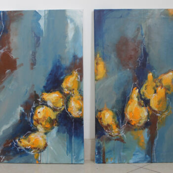 "Juicy pears" başlıklı Tablo Lola Umarova tarafından, Orijinal sanat, Akrilik